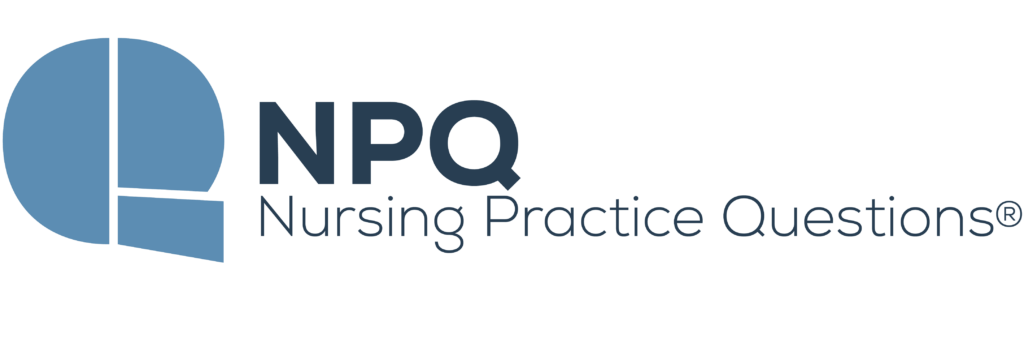 NPQ - nursing practice questions LOGO - COLOR