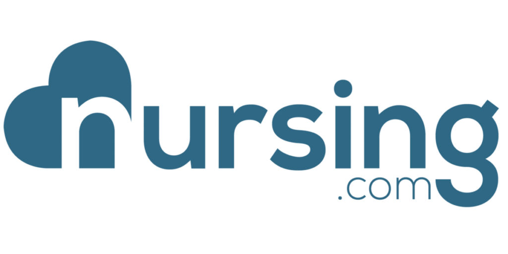 nursing.com dark blue logo