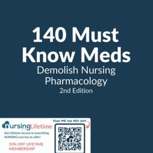140 Must Know Meds: Demolish Nursing Pharmacology (Nursing Clinical Essentials)