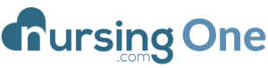 nursing.com one blue logo